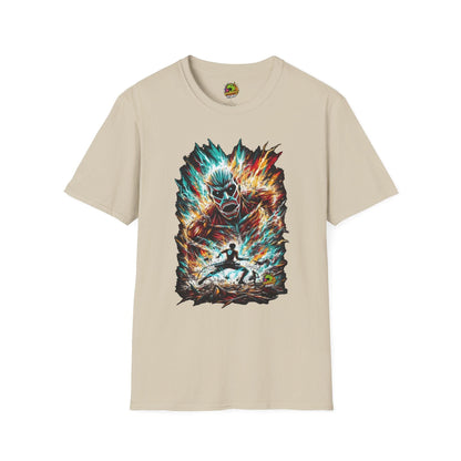 Attack - Eren Yeager Titan’s Power Tee | Attack on Titan Shirt | Shingeki no - premium material. limited stock. Order yours now and stand out with this exclusive piece!