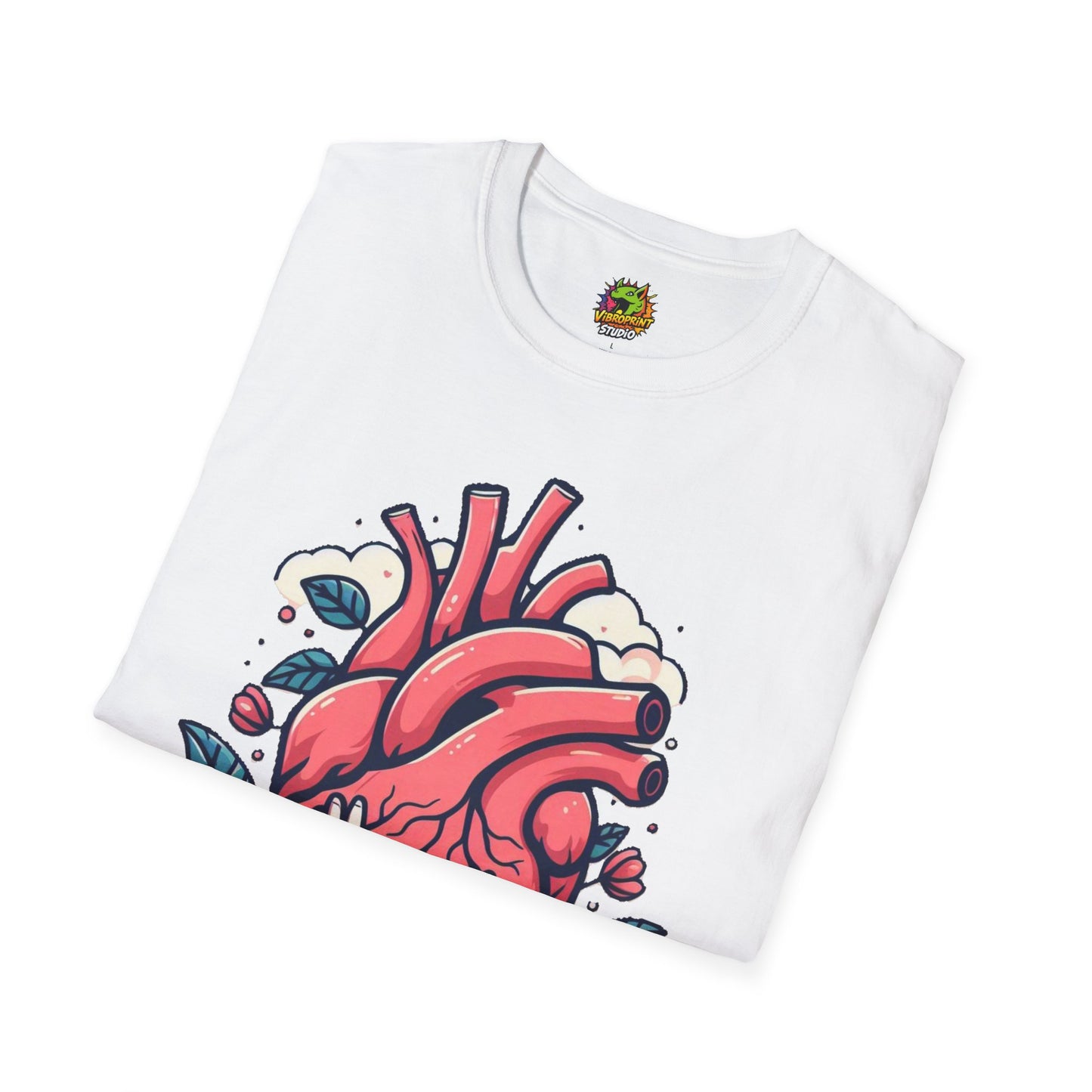 Valentine's Day T-Shirt - Heart Graphic - Unisex softstyle gift