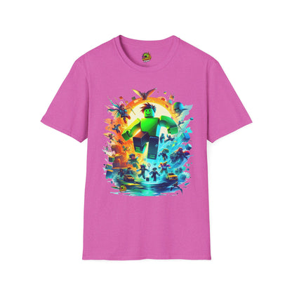 Gift - Cool Roblox Adventure T-Shirt for Kids | Roblox Graphic Tee | Roblox Inspired Shirt for Boys & Girls | Fun Roblox Gift - custom-made. limited stock. Order yours now and stand out with this exclusive piece!