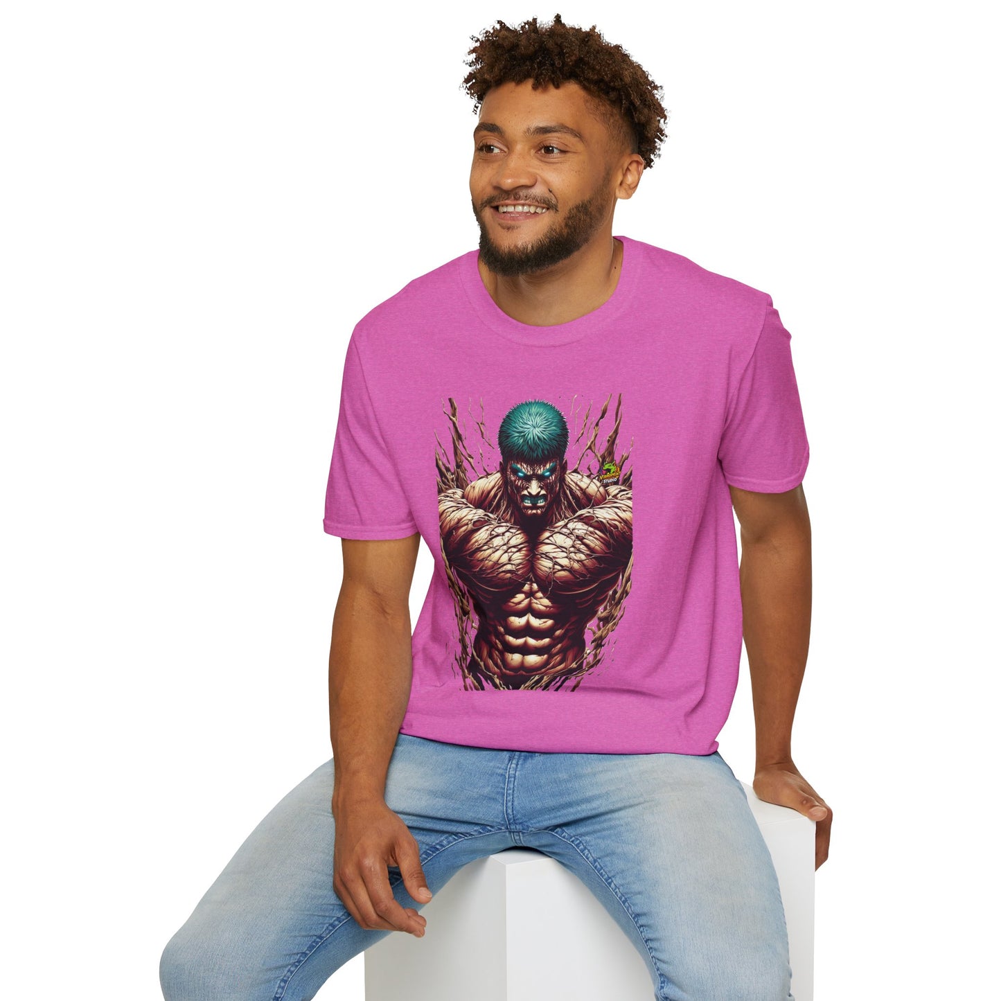 UFC T Shirt | Unleash Fierce Confidence | UFC Tee with Baki Anime Inspiration for Fitness Enthusiasts