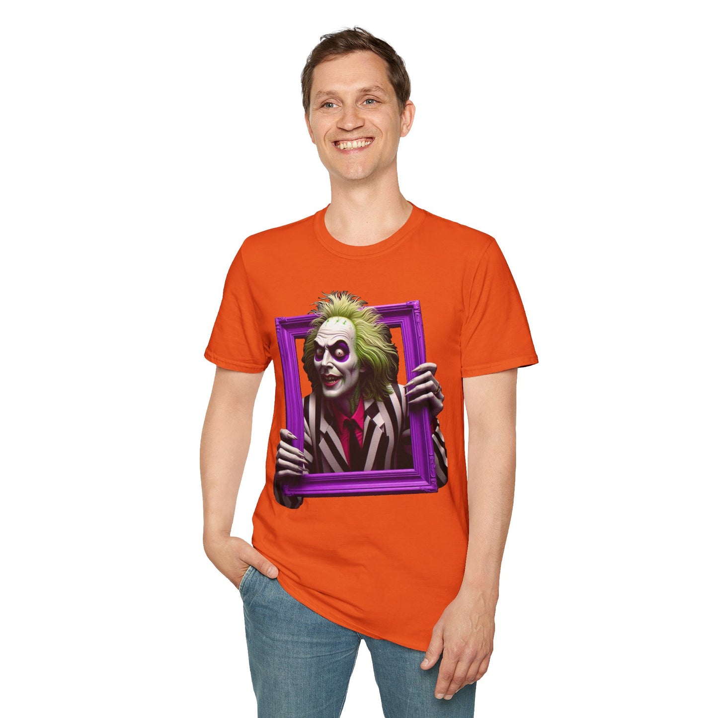 Halloween - Beetlejuice Shirt | Halloween Horror Graphic Tee | Classic Beetlejuice Movie Design | Funny Halloween T-Shirt - custom-made. limited stock. Order yours now and stand out with this exclusive piece!