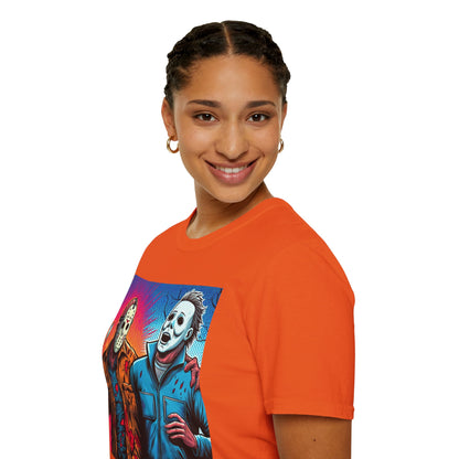 Jason Voorhees & Michael Myers Shirt | Funny Vintage Halloween Tee