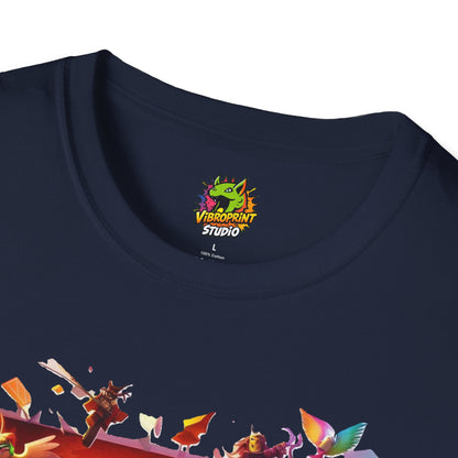 Graphic - Roblox Avatar Tee for Boys & Girls | Cool Roblox Kids Shirt | Roblox Graphic T-Shirt | Roblox Gift for Gamers - premium material. perfect gift idea. Order yours now and stand out with this exclusive piece!