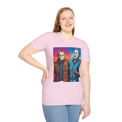 Jason Voorhees & Michael Myers Shirt | Funny Vintage Halloween Tee