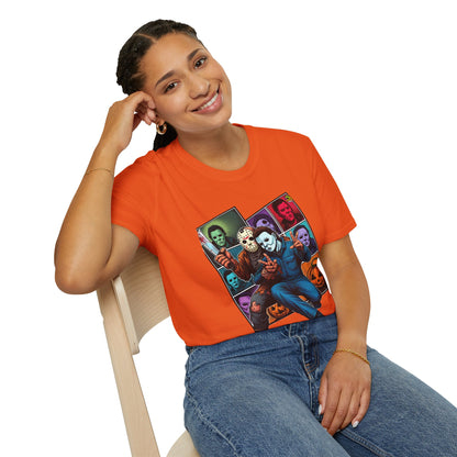 Picnic - Jason Voorhees & Michael Myers Funny Shirt | Halloween Picnic Tee - custom-made. perfect gift idea. Order yours now and stand out with this exclusive piece!