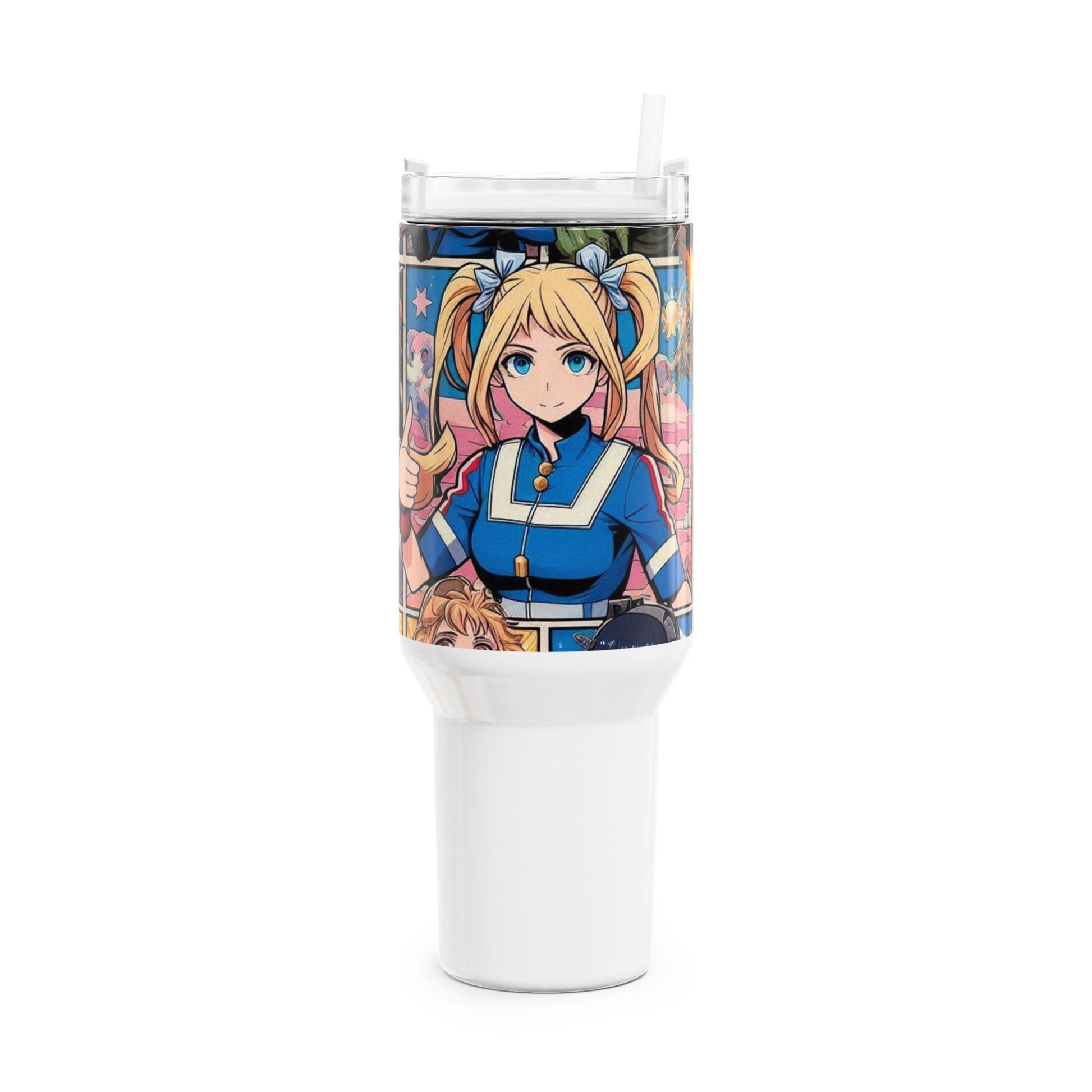 Stanley cup | Geek Drinkware for Anime and Cartoon Fans | Colorful Tumbler - High Quality Image