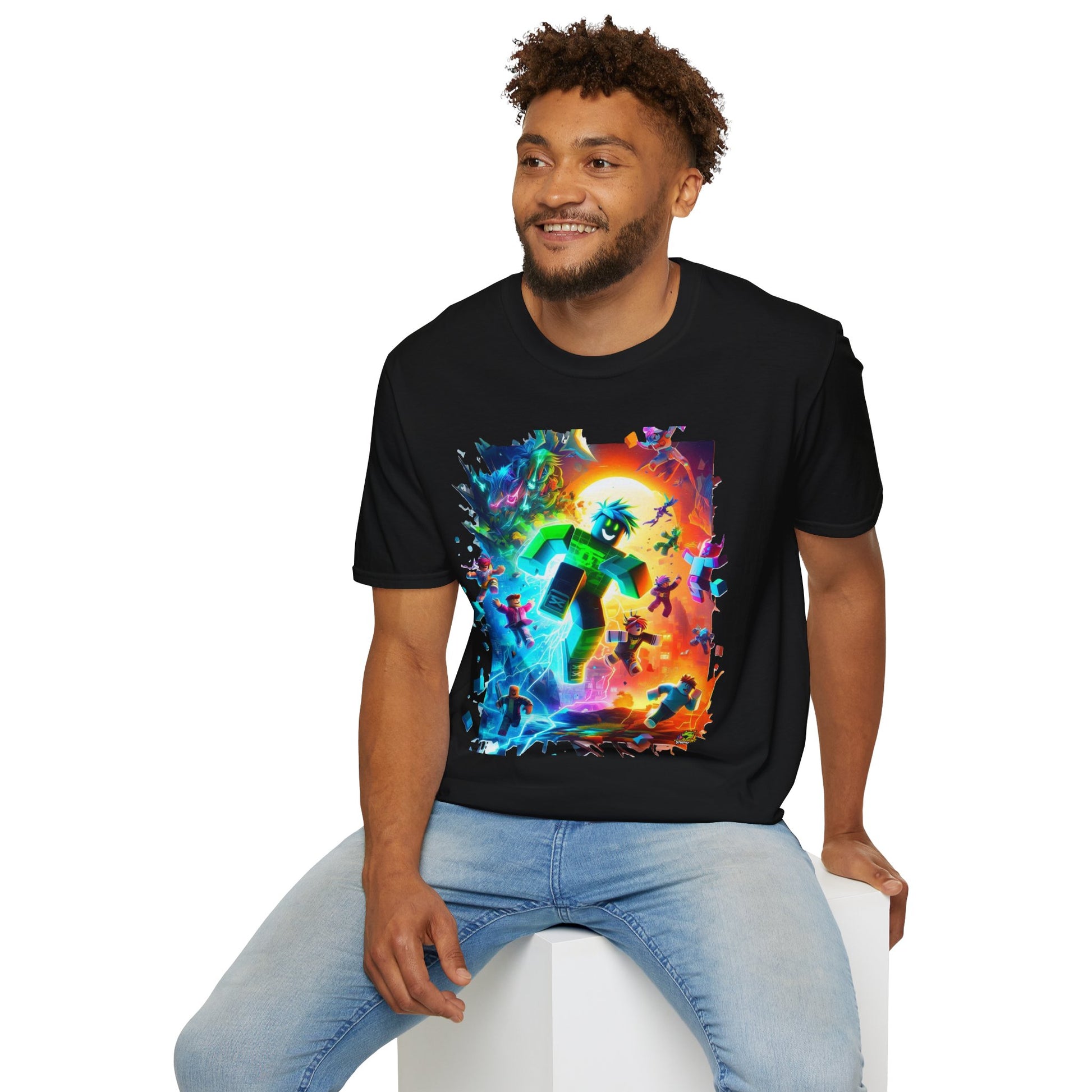 & - Roblox Kids T-Shirt | Trendy Roblox Avatar Graphic Tee | Roblox Clothing for Boys & Girls | Cool Roblox Gift - premium material. perfect gift idea. Order yours now and stand out with this exclusive piece!