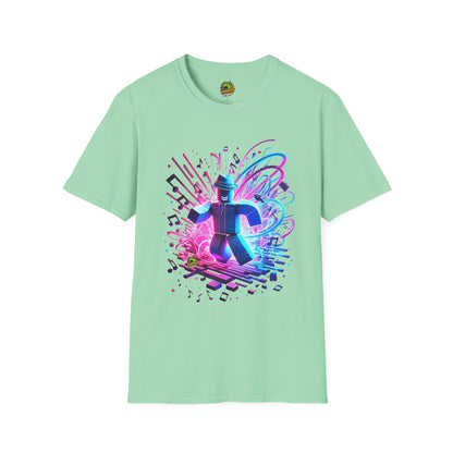 exclusive - Roblox T-Shirt - Neon Block Party - premium material. perfect gift idea. Order yours now and stand out with this exclusive piece!