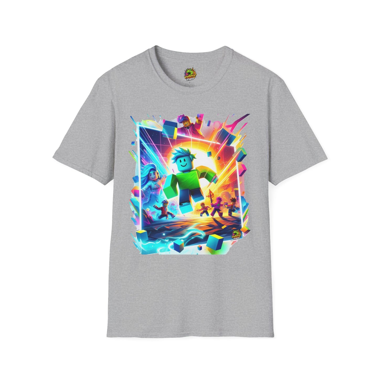 Kids - Roblox Avatar T-Shirt for Kids | Unique Roblox Graphic Tee | Roblox Gaming Merch | Cool Gift for Roblox Fans - custom-made. limited stock. Order yours now and stand out with this exclusive piece!