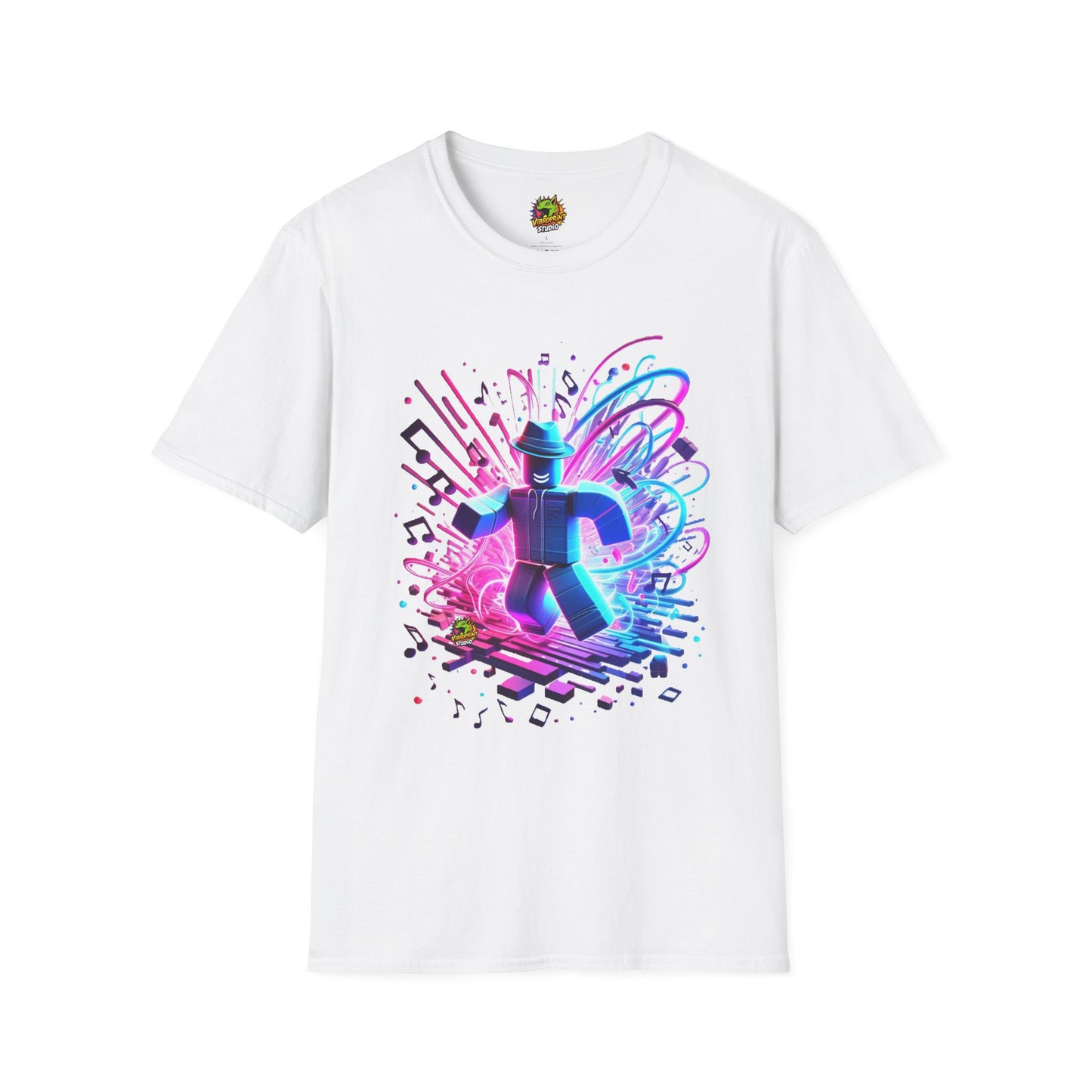 Block - Roblox T-Shirt - Neon Block Party - custom-made. perfect gift idea. Order yours now and stand out with this exclusive piece!