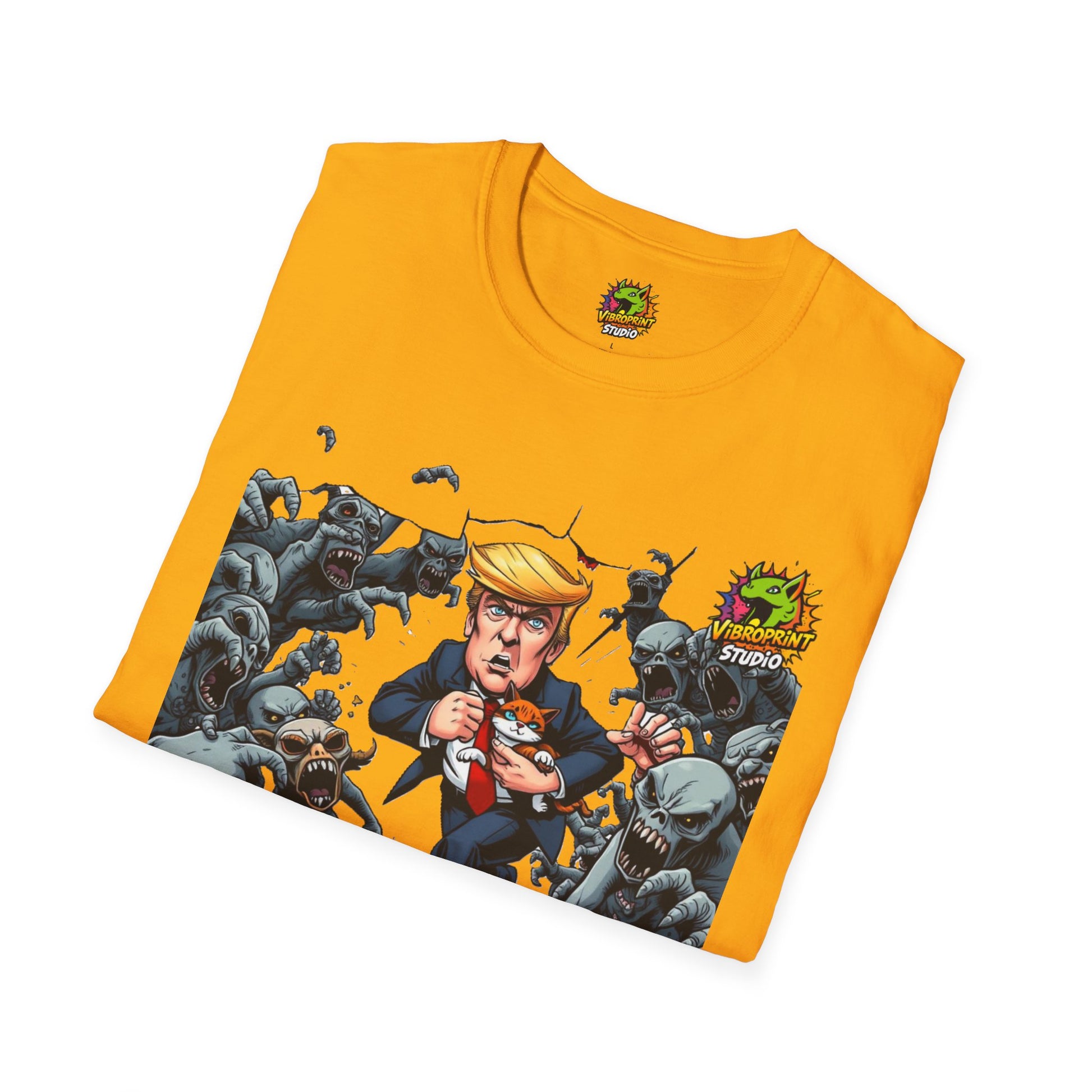 Tee - They're Eating the Dogs Shirt | Political Meme T-Shirt | Trump Election Humor Graphic Tee - premium material. limited stock. Order yours now and stand out with this exclusive piece!