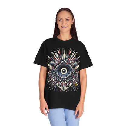 Waves - Booming Sound Waves & Music Beats Rapper Merch | Hip-Hop T-Shirt Design - premium material. limited stock. Order yours now and stand out with this exclusive piece!