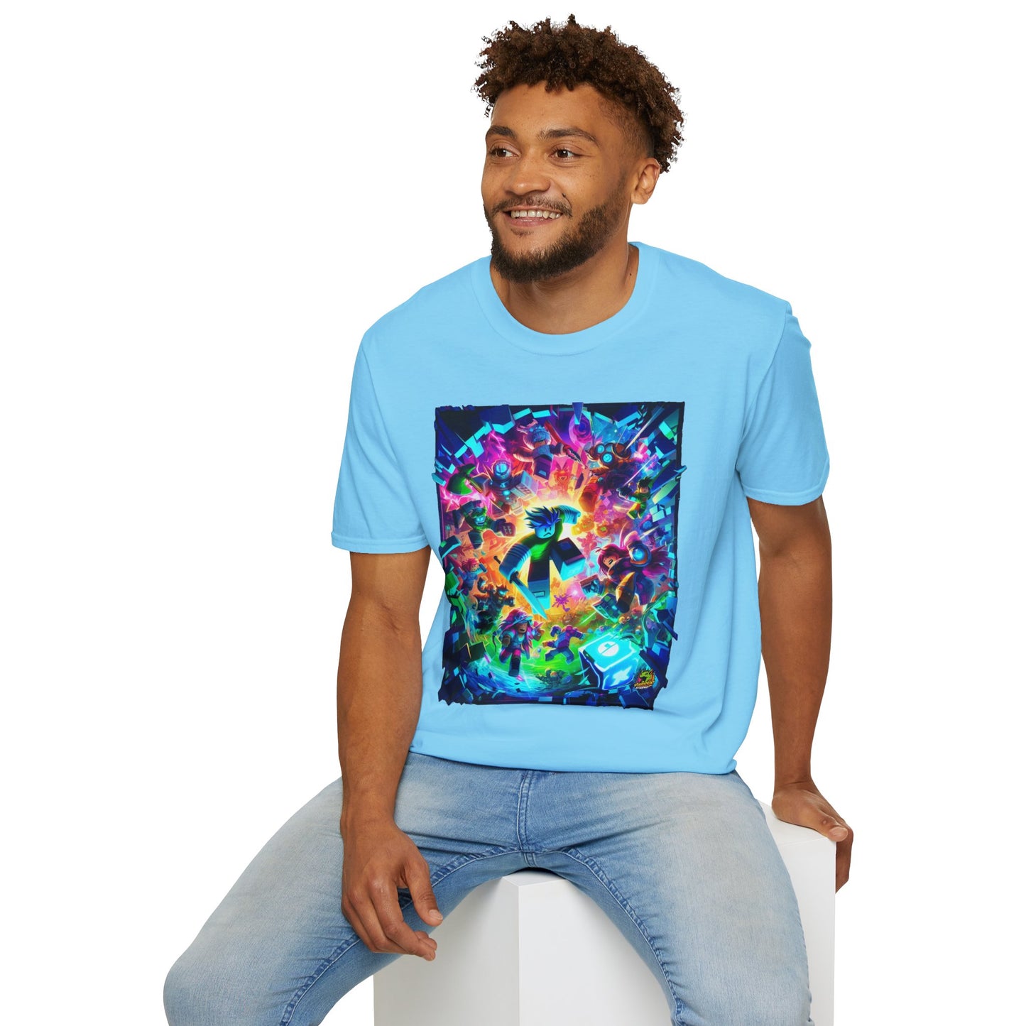 Stylish Roblox Gamer Tee for Teens | Roblox Clothing for Kids | Roblox Graphic Shirt | Fun Roblox Birthday Gift