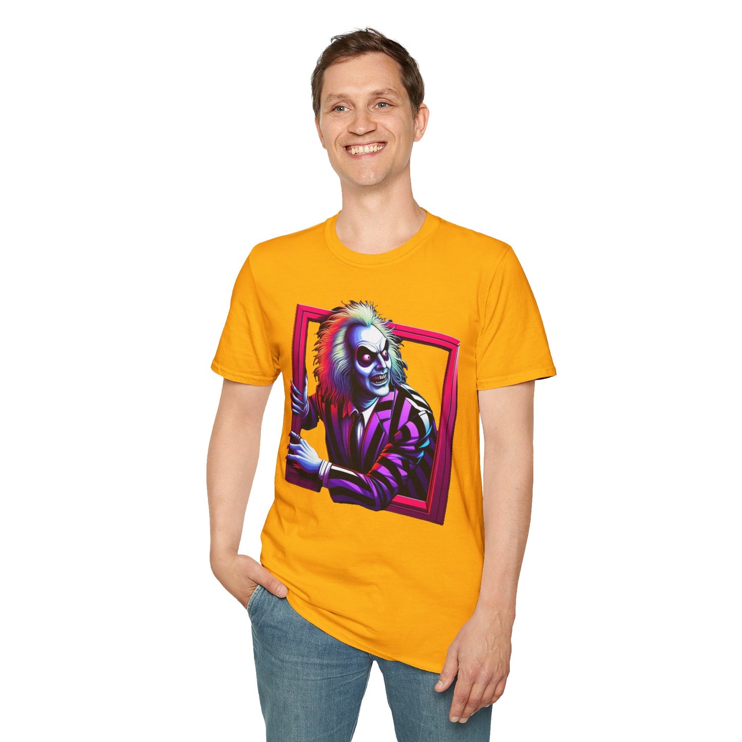 | - Beetlejuice Shirt | Classic Beetlejuice Tee | Creepy Beetlejuice Tee | Beetlejuice Movie Merch - custom-made. limited stock. Order yours now and stand out with this exclusive piece!