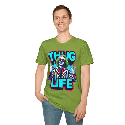 Beetlejuice - Beetlejuice Shirt | Thug Life Halloween Graphic Tee | Spooky Beetlejuice T-Shirt - premium material. perfect gift idea. Order yours now and stand out with this exclusive piece!