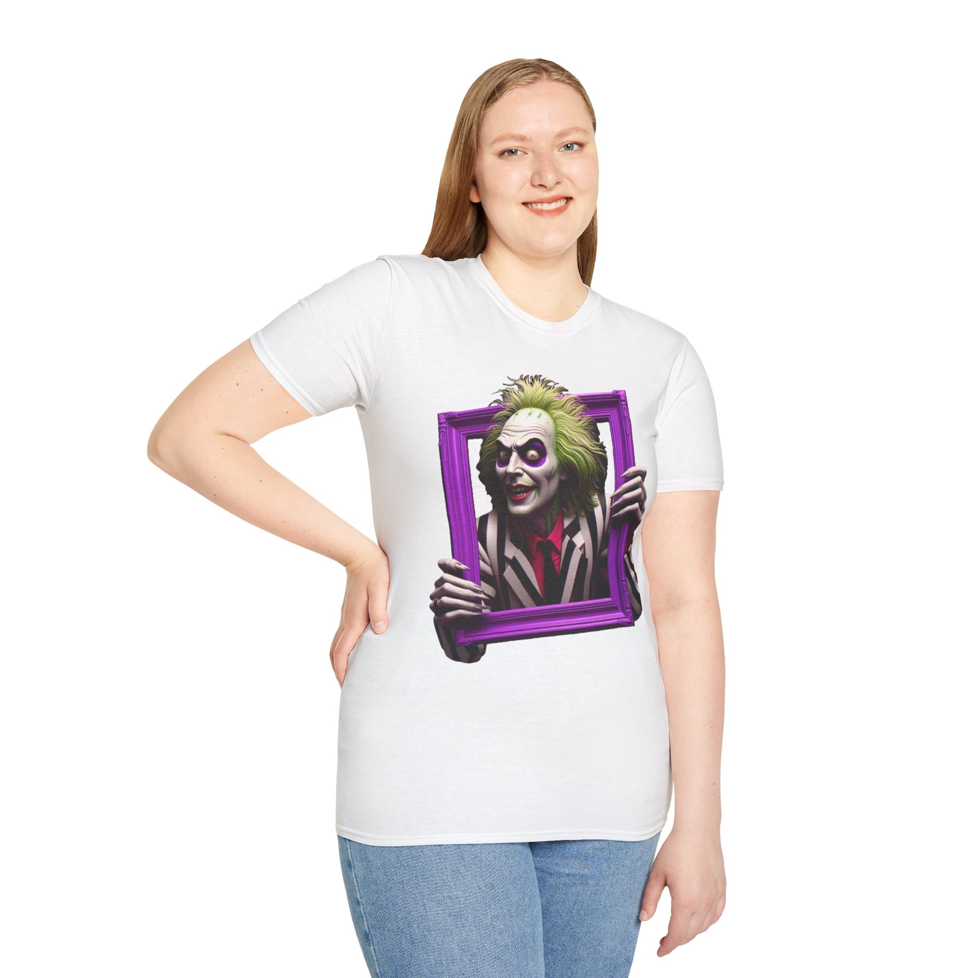 Funny - Beetlejuice Shirt | Halloween Horror Graphic Tee | Classic Beetlejuice Movie Design | Funny Halloween T-Shirt - premium material. perfect gift idea. Order yours now and stand out with this exclusive piece!