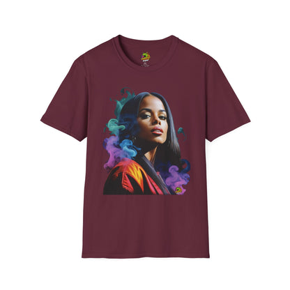 | - Aaliyah shirt | In Loving Memory of the Princess of R&B | Memorial Icon Tee - premium material. limited stock. Order yours now and stand out with this exclusive piece!