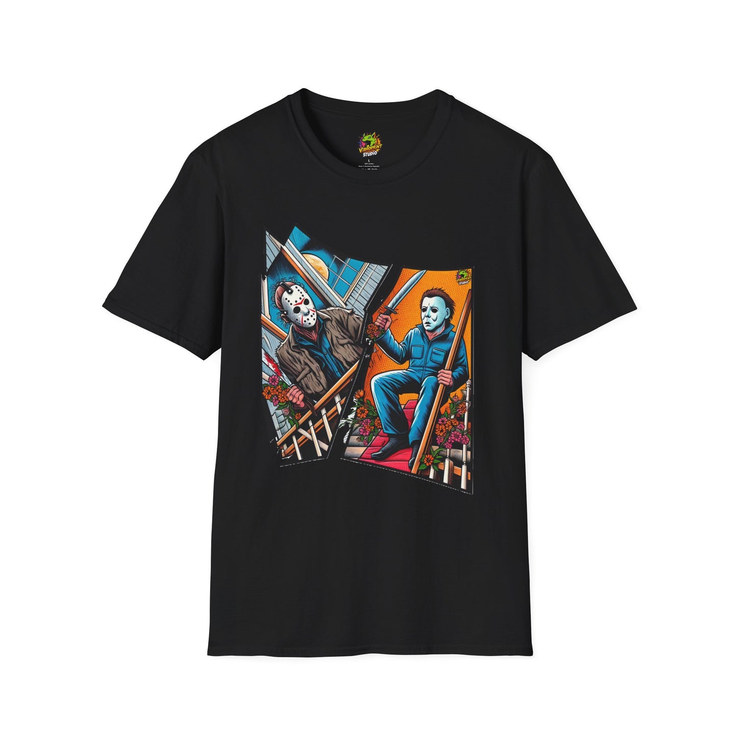 Michael - Michael Myers Vintage Shirt | Jason & Michael Halloween Picnic Tee - premium material. limited stock. Order yours now and stand out with this exclusive piece!