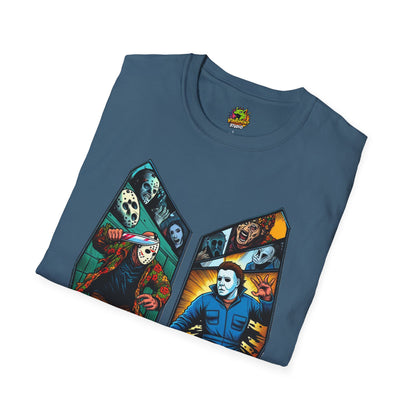 Michael Myers Shirt | Jason & Michael Funny Horror Movie Tee