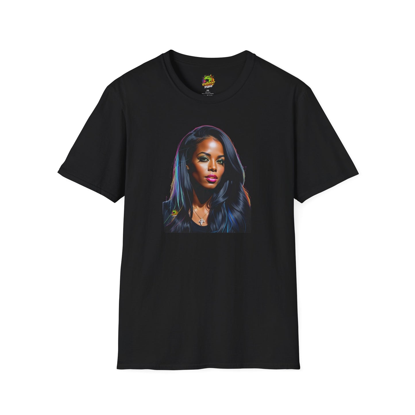 Aaliyah shirt | Honoring the Iconic Princess of R&B | Memorial Tribute Tee - High Quality Image