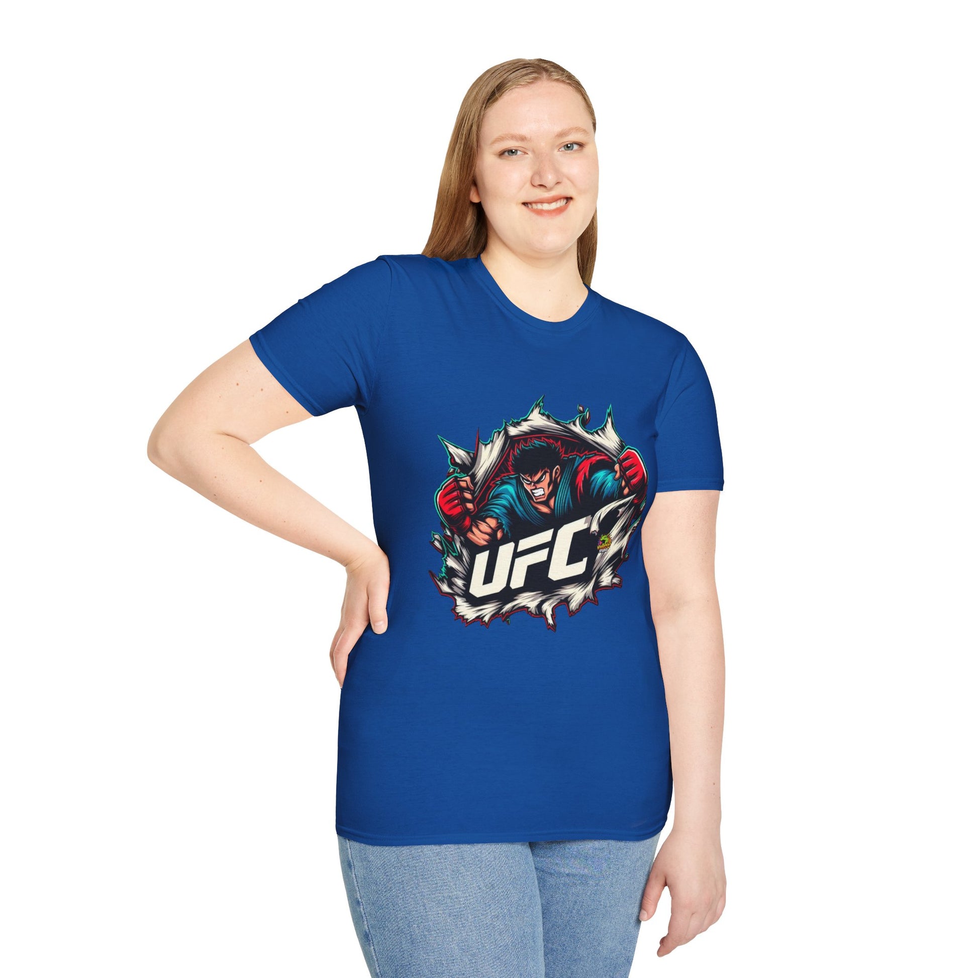 | - UFC T Shirt | Unleash Fierce Confidence | UFC Tee for Gym & Anime Fans - custom-made. perfect gift idea. Order yours now and stand out with this exclusive piece!