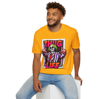 high-quality - Beetlejuice Shirt | Spooky Thug Life Tee | Beetlejuice Graphic T-Shirt for Halloween - premium material. perfect gift idea. Order yours now and stand out with this exclusive piece!