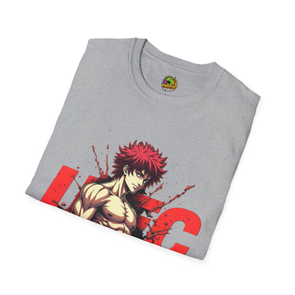 Tee - UFC T Shirt | Unleash Fierce Confidence | Motivational UFC Tee with Baki Anime T Shirt Influence - premium material. limited stock. Order yours now and stand out with this exclusive piece!