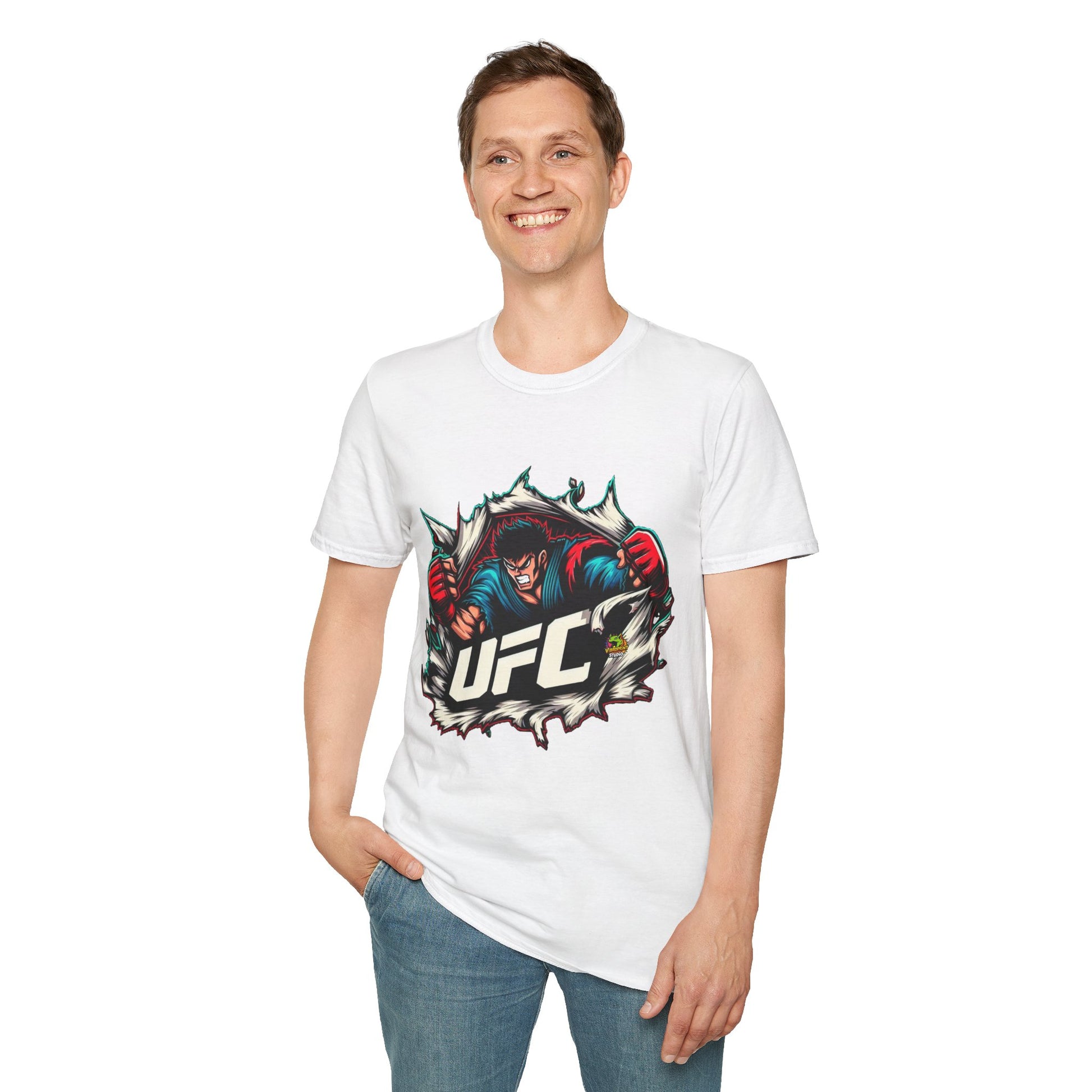 Shirt - UFC T Shirt | Unleash Fierce Confidence | UFC Tee for Gym & Anime Fans - custom-made. limited stock. Order yours now and stand out with this exclusive piece!