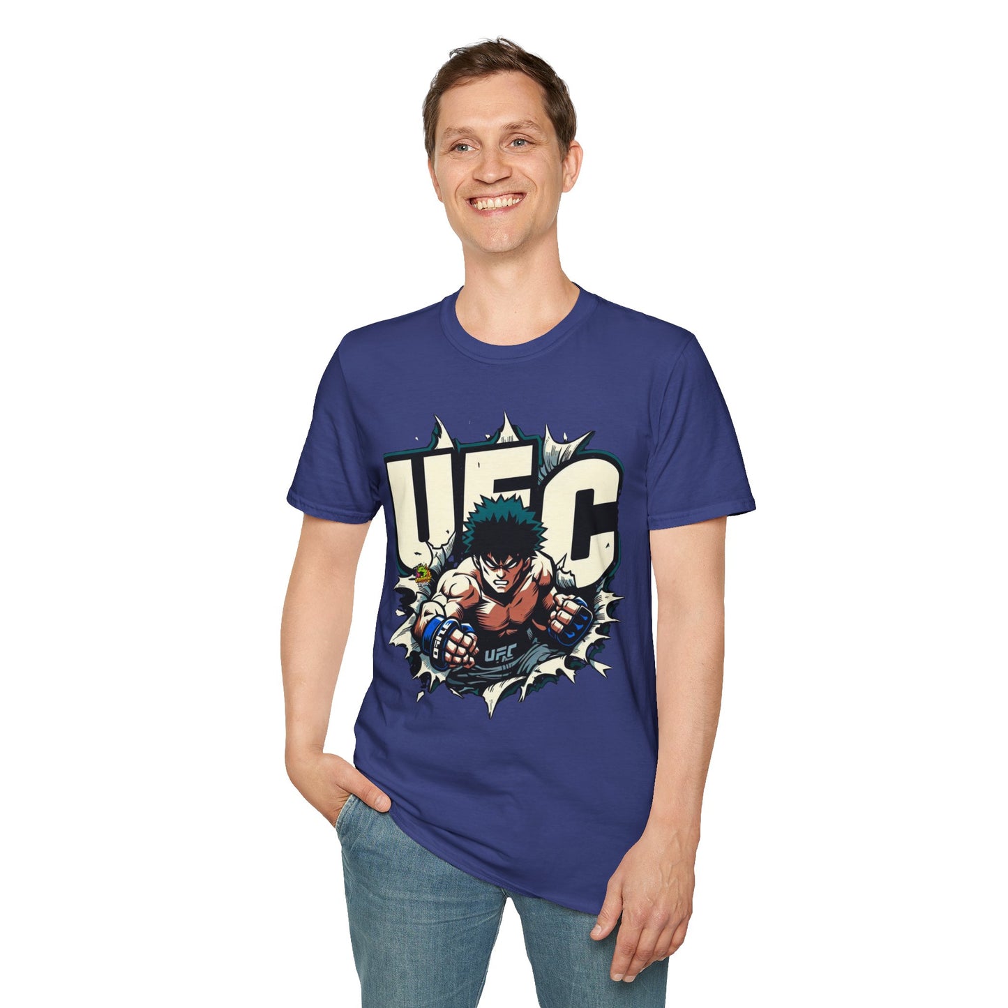 UFC T Shirt | Motivational Sport Tee | UFC Shirt for Gym & Anime Lovers