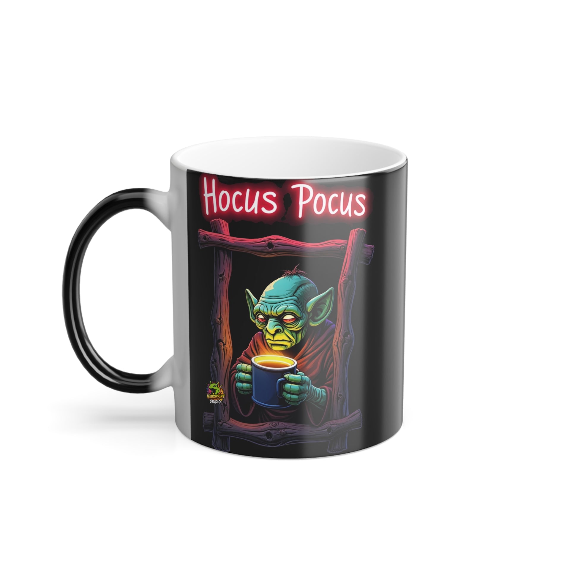 Color - Hocus Pocus Mug | Heat Sensitive Magic Coffee Cup | Witchy Color - premium material. limited stock. Order yours now and stand out with this exclusive piece!