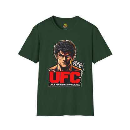 Shirt - UFC T Shirt | Unleash Fierce Confidence | Motivational UFC Tee with Baki Anime Elements - premium material. perfect gift idea. Order yours now and stand out with this exclusive piece!