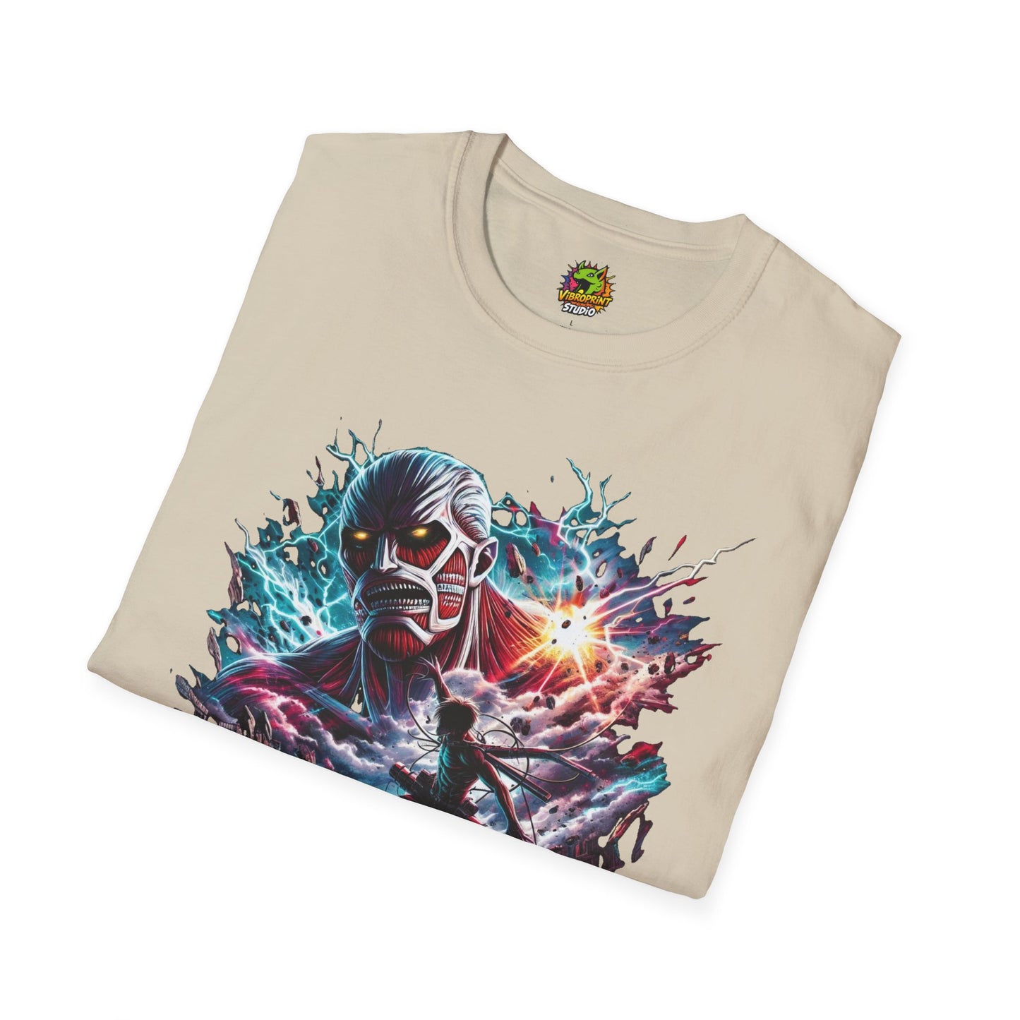 Eren Yeager Titan’s Strength Tee | Official Attack on Titan Shirt | - VibroPrint Studio