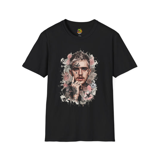 Lil Peep Merch T-Shirt - Original Vibroprint Studio Goth Emo Sadboy Design