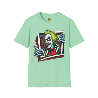 exclusive - Beetlejuice Shirt | Retro Halloween Graphic Tee | Classic Beetlejuice Movie Style | Funny and Spooky T-Shirt for Adults - premium material. perfect gift idea. Order yours now and stand out with this exclusive piece!