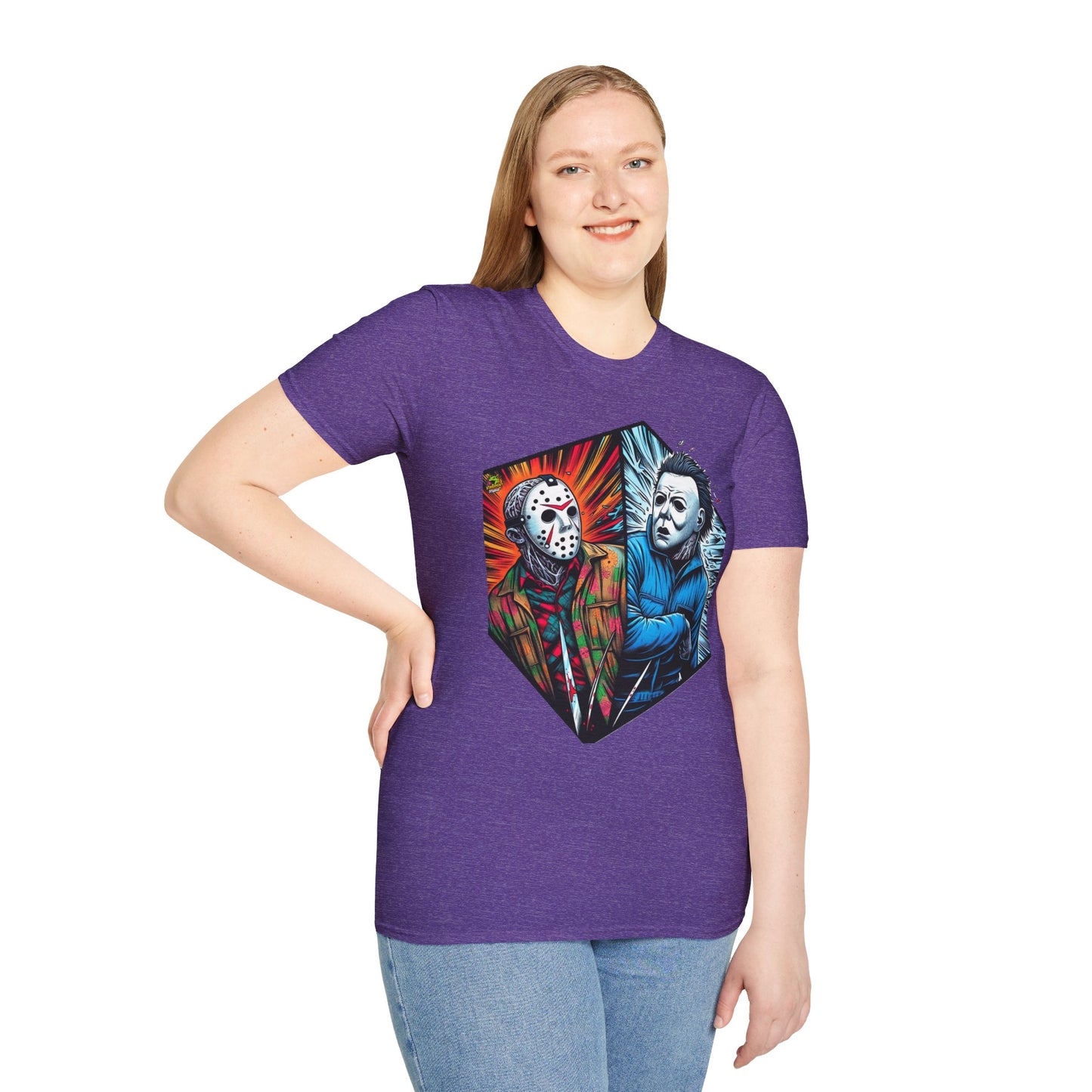 Jason - Funny Jason & Michael Myers Shirt | Halloween Horror T-Shirt - premium material. limited stock. Order yours now and stand out with this exclusive piece!