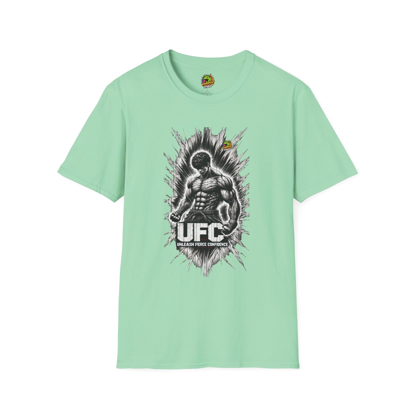 Shirt - UFC T Shirt | Unleash Fierce Confidence | Motivational UFC Tee with Baki Anime T Shirt - custom-made. perfect gift idea. Order yours now and stand out with this exclusive piece!