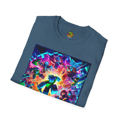 Stylish Roblox Gamer Tee for Teens | Roblox Clothing for Kids | Roblox Graphic Shirt | Fun Roblox Birthday Gift