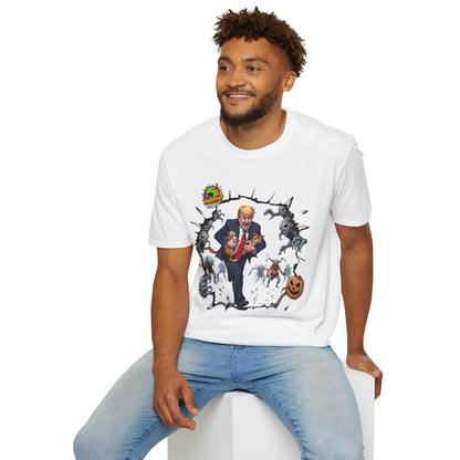 They're Eating the Dogs Tee | Funny Trump Election Shirt | Political Cats and Dogs Graphic Tee