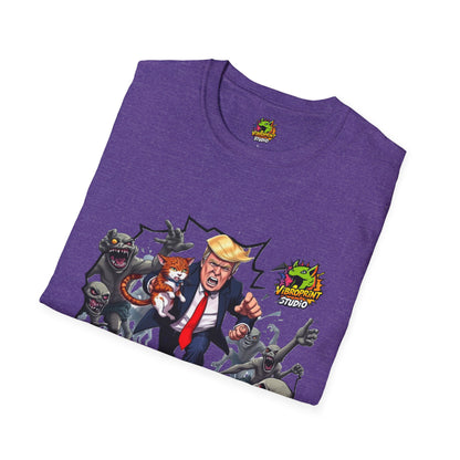 | - They're Eating the Dogs Shirt | Funny Cat and Dog Political Tee | Trump Election Satire T-Shirt - premium material. limited stock. Order yours now and stand out with this exclusive piece!