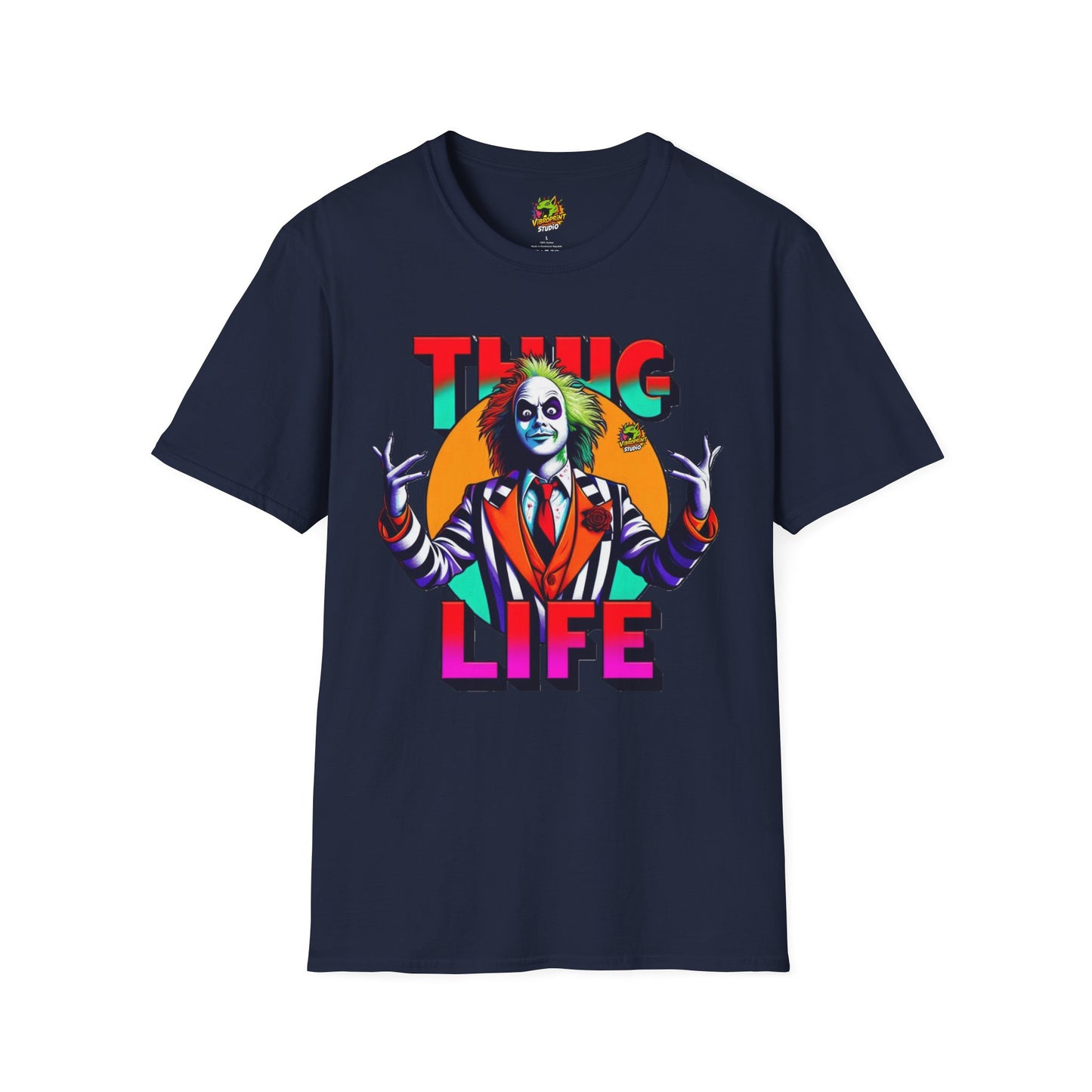 Halloween - Beetlejuice Shirt | Thug Life Halloween T-Shirt | Creepy Beetlejuice Graphic Tee - premium material. perfect gift idea. Order yours now and stand out with this exclusive piece!