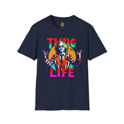 Halloween - Beetlejuice Shirt | Thug Life Halloween T-Shirt | Creepy Beetlejuice Graphic Tee - premium material. perfect gift idea. Order yours now and stand out with this exclusive piece!