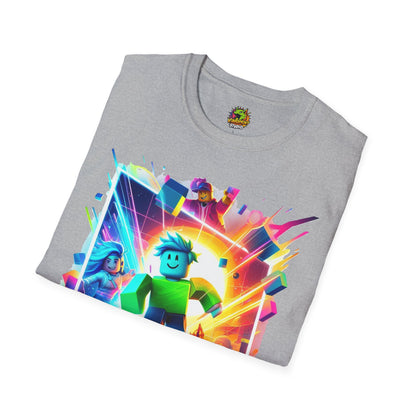 Roblox Avatar T-Shirt for Kids | Unique Roblox Graphic Tee | Roblox Gaming Merch | Cool Gift for Roblox Fans