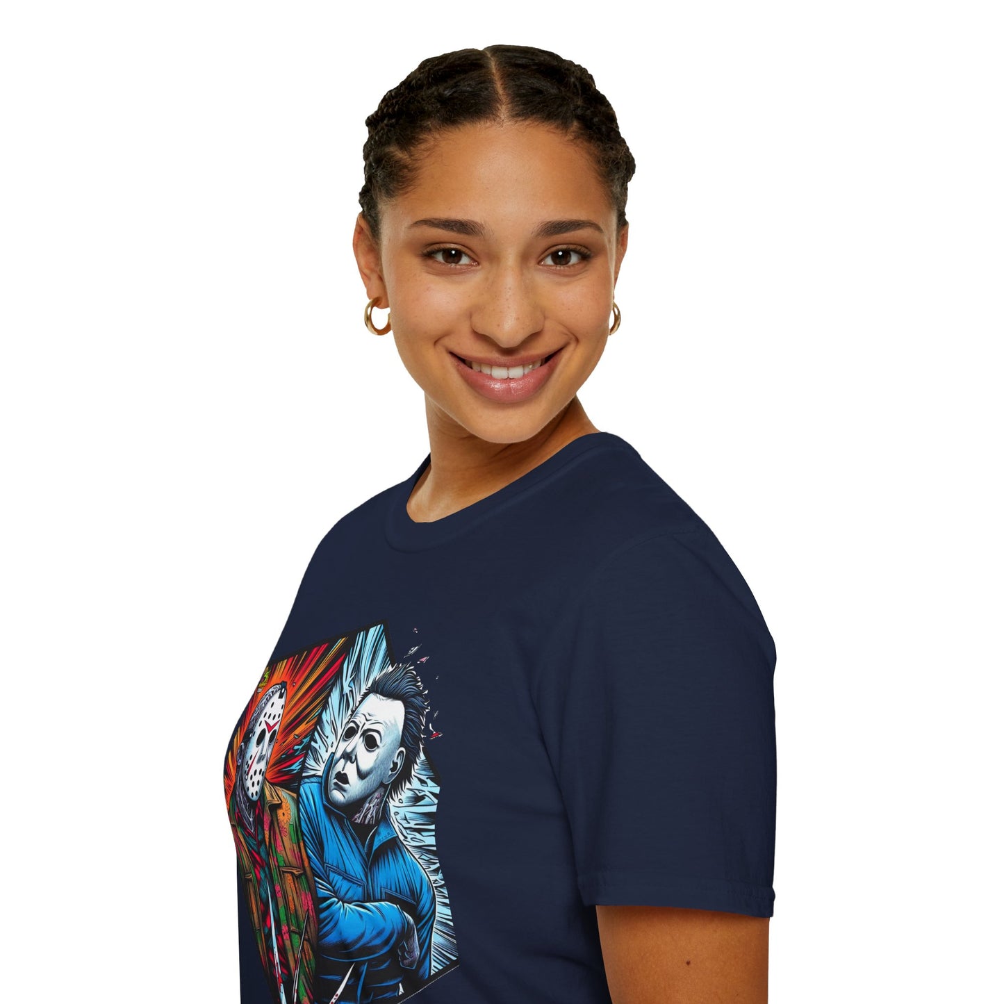 Halloween - Funny Jason & Michael Myers Shirt | Halloween Horror T-Shirt - premium material. perfect gift idea. Order yours now and stand out with this exclusive piece!