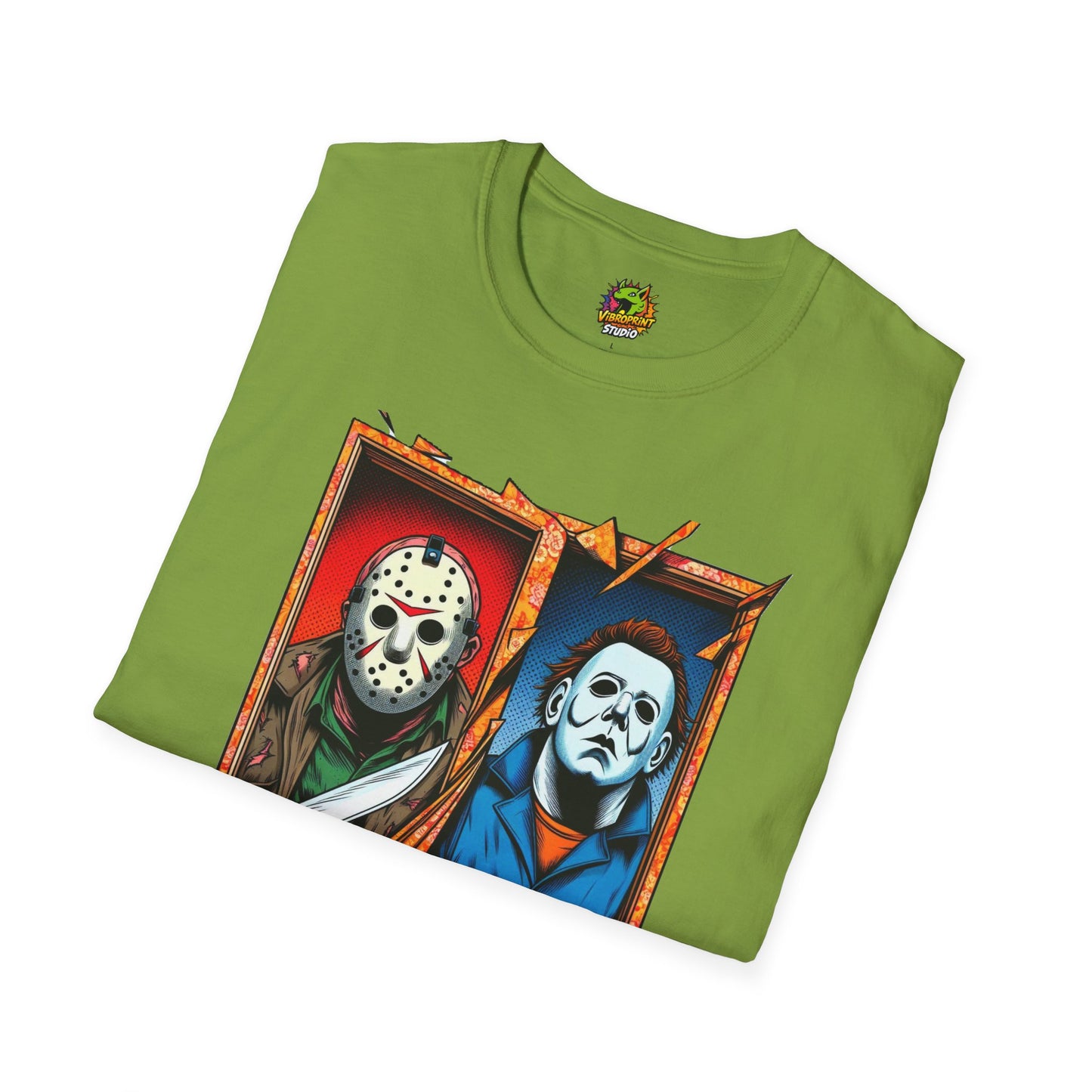 Michael Myers Vintage Tee | Jason Voorhees Funny Picnic Scene