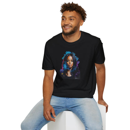 shirt - Aaliyah shirt | Celebrating a Music Icon | Memorial Tribute to the Princess of R&B - custom-made. limited stock. Order yours now and stand out with this exclusive piece!