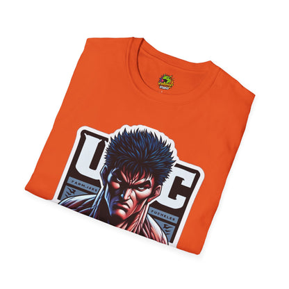 UFC T Shirt | Unleash Fierce Confidence | UFC Tee with Baki Anime Strength