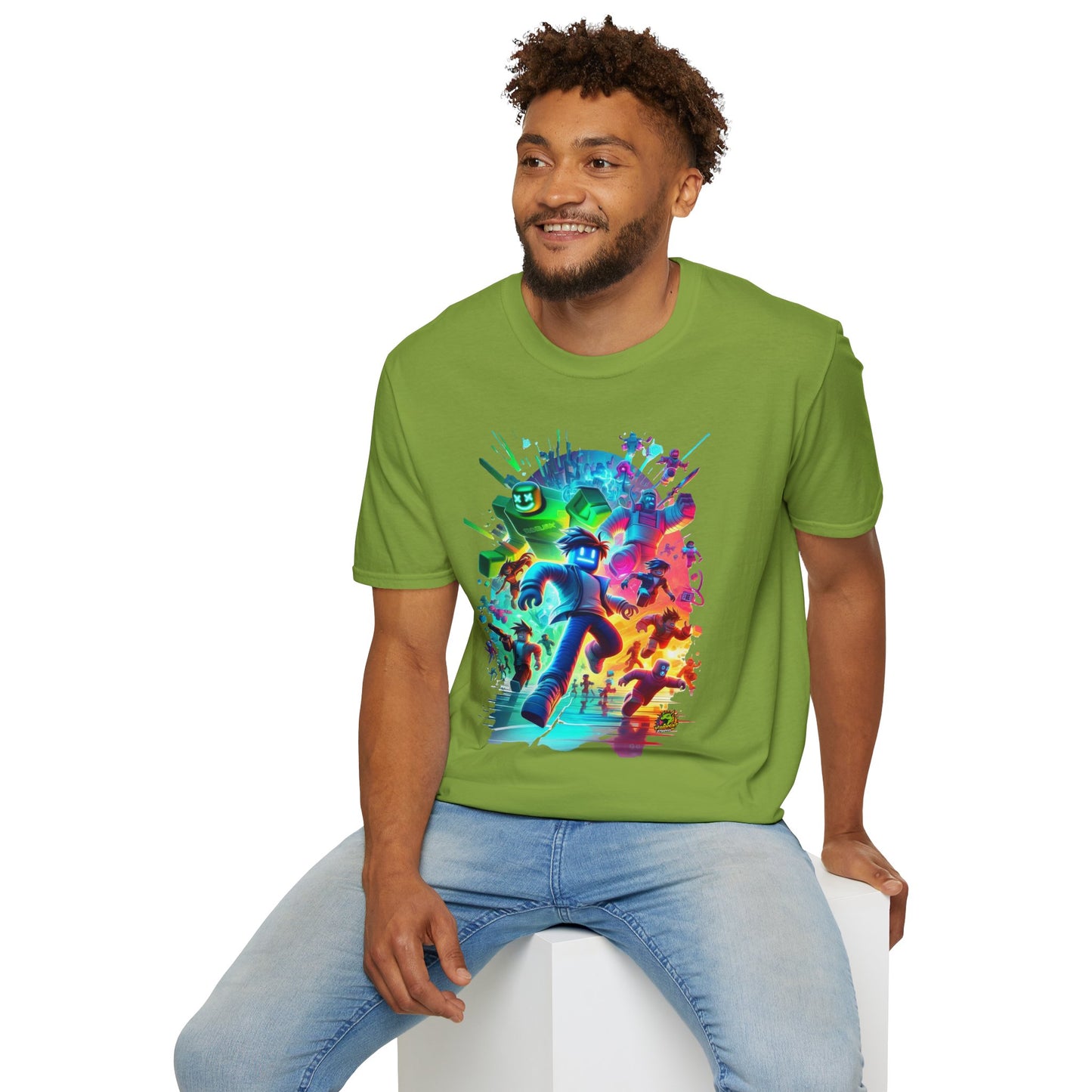 Cool Roblox Avatar T-Shirt for Kids | Roblox Graphic Tee | Roblox Inspired Clothing for Boys & Girls | Fun Roblox Gift