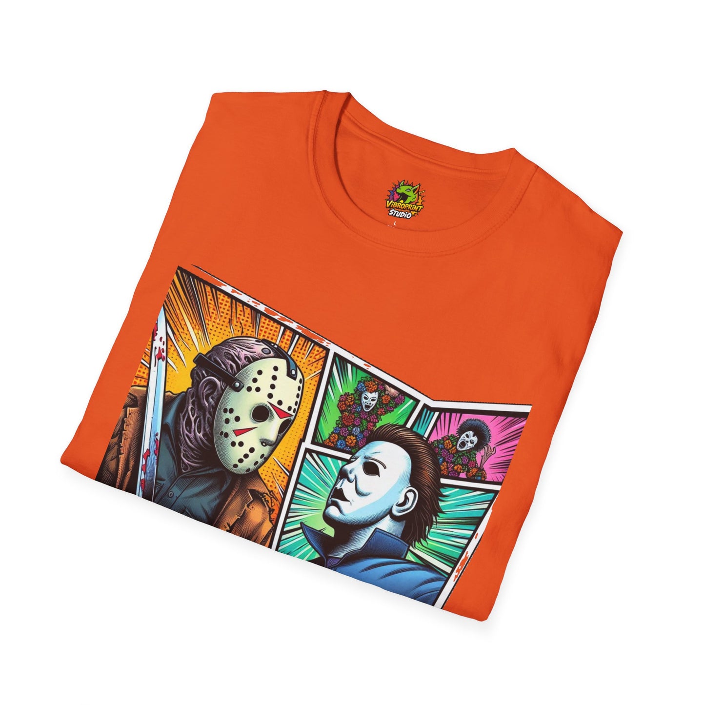 product - Jason Voorhees & Michael Myers Shirt | Funny Vintage Halloween Tee - premium material. limited stock. Order yours now and stand out with this exclusive piece!