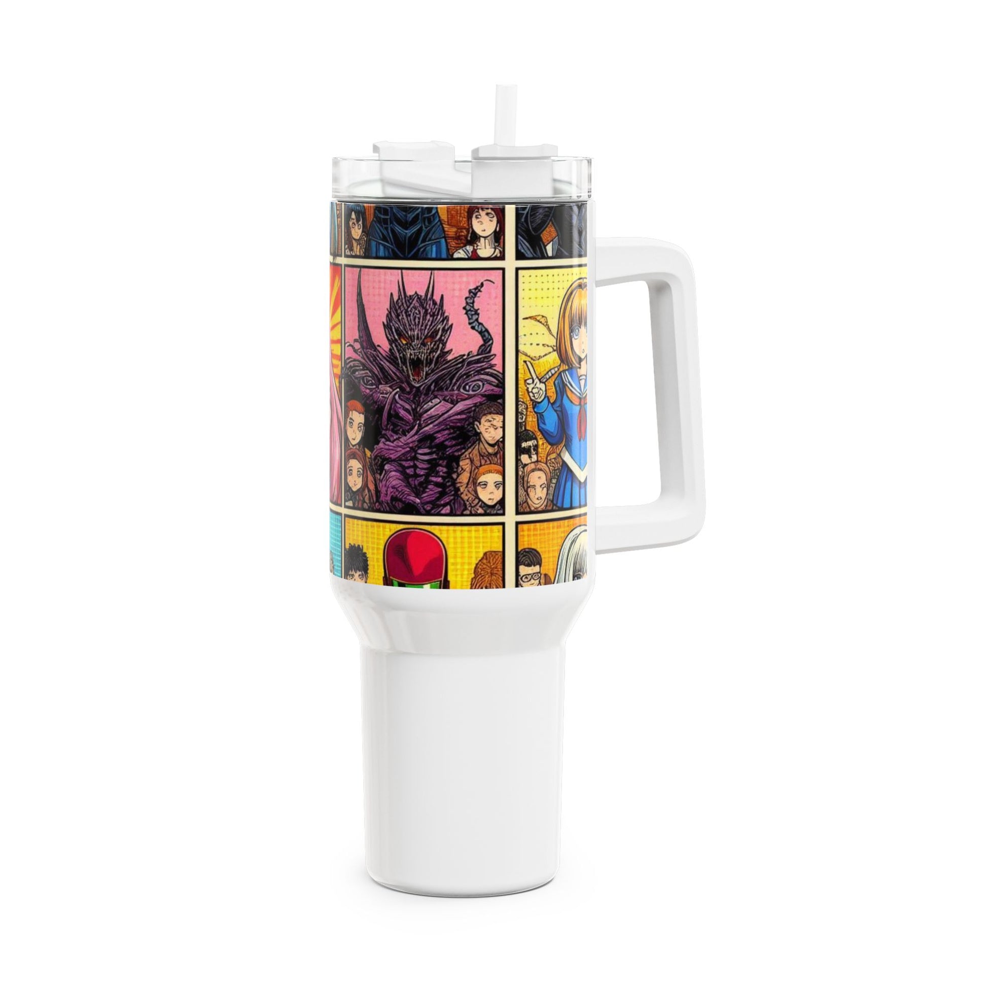 Drinkware - Stanley Tumbler | Comics and Anime Themed Tumbler for Geeks | Colorful Geek Drinkware - custom-made. perfect gift idea. Order yours now and stand out with this exclusive piece!