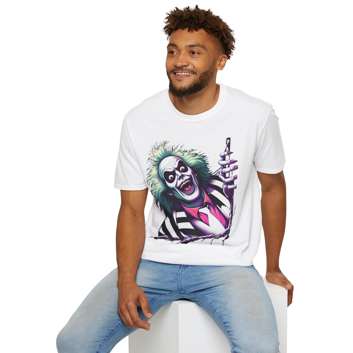 high-quality - Beetlejuice Shirt | Beetlejuice Gift Idea | Classic Beetlejuice Tee | Beetlejuice Halloween Tee - premium material. perfect gift idea. Order yours now and stand out with this exclusive piece!